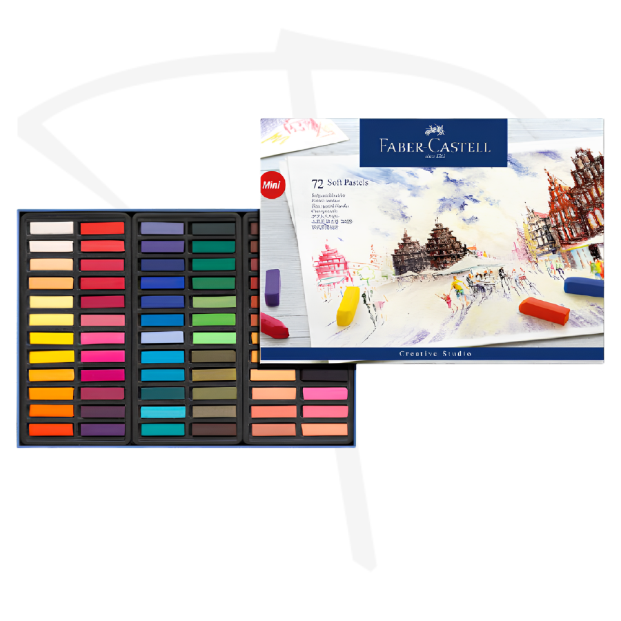 Tiza pastel - Faber Castell Mini - 72 unidades