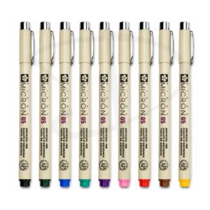Estilografos de colores - Sakura Pigma Micron Colors - Unidad