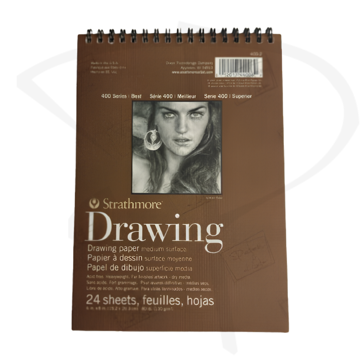 Block para dibujo anillado A5 - Strathmore Drawing Vellum - 130 g