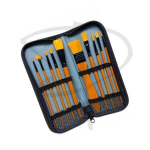 Set de pinceles mixtos - 10 unidades