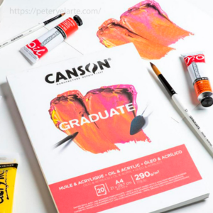 Alternative view of Block para oleo y acrilico - Canson Graduate - 290 g
