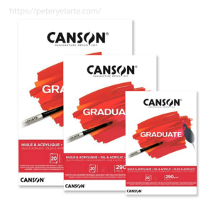Block para oleo y acrilico - Canson Graduate - 290 g