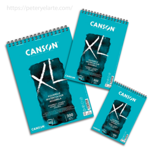 Block para acuarela anillado - Canson XL - 300 g