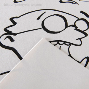 Alternative view of Block para dibujo - Canson illustration – 250 g