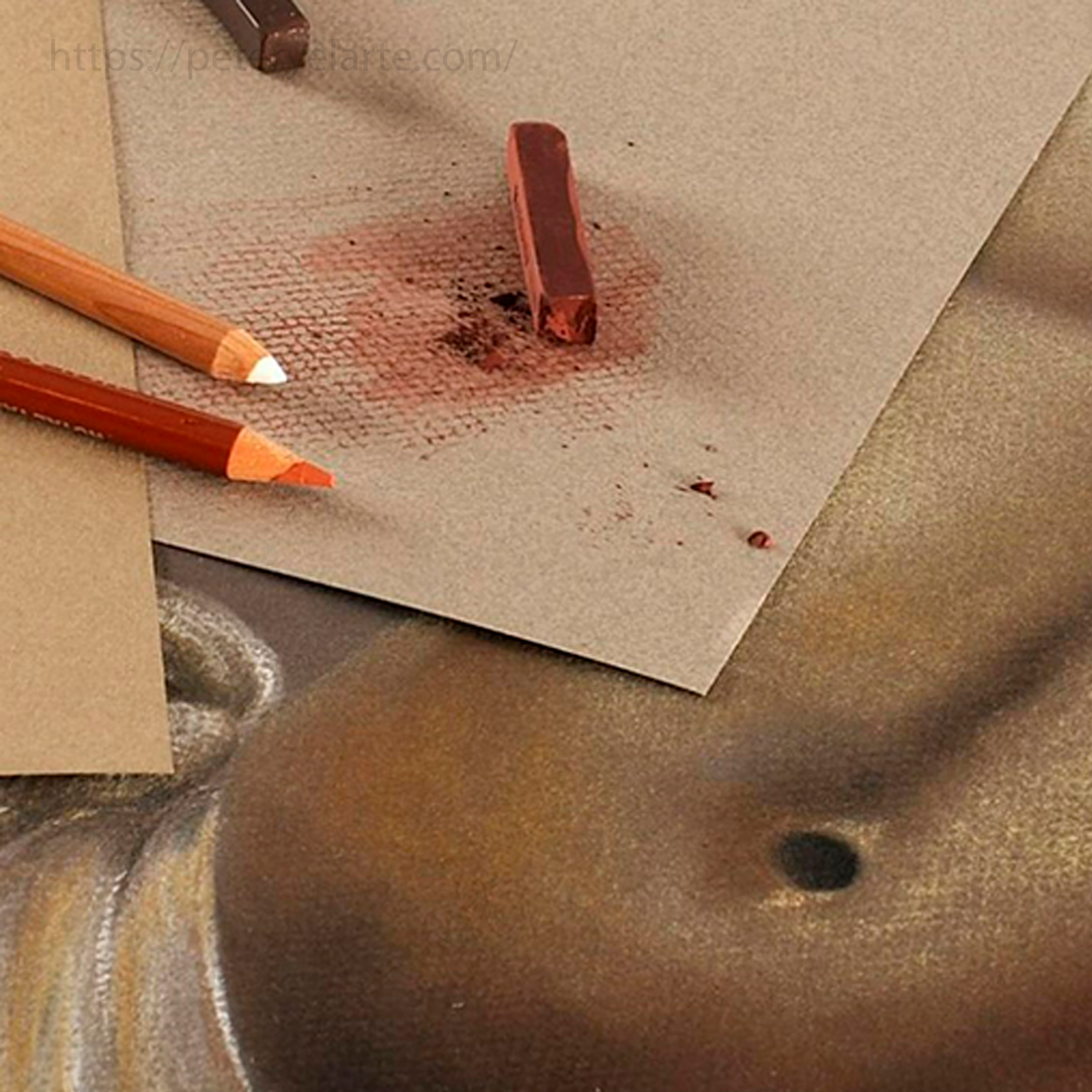 Block para dibujo hojas tonos gris - Canson mi teintes - 160 g - Imagen 3