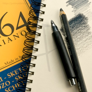 Alternative view of Block para dibujo anillado - Fabriano 1264 Sketch - 90 g