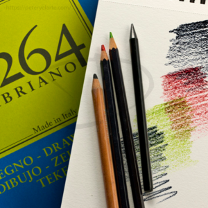 Alternative view of Block para dibujo anillado - Fabriano I264  - 180 g
