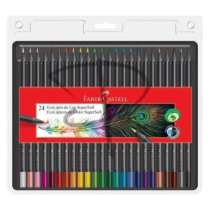 Colores Supersoft – Faber Castell – 24 unidades