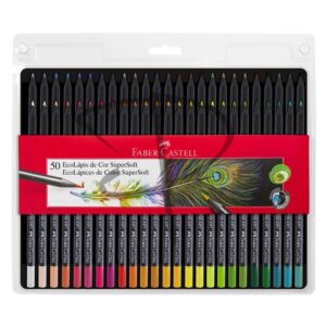 Colores Supersoft - Faber Castell - 50 unidades