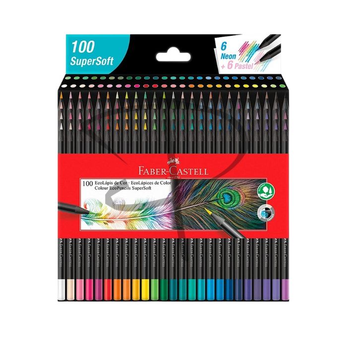 Colores supersoft – Faber Castell – 100 unidades
