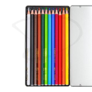 Alternative view of Colores acuarelables – Stabilo Aquacolor – 12 unidades