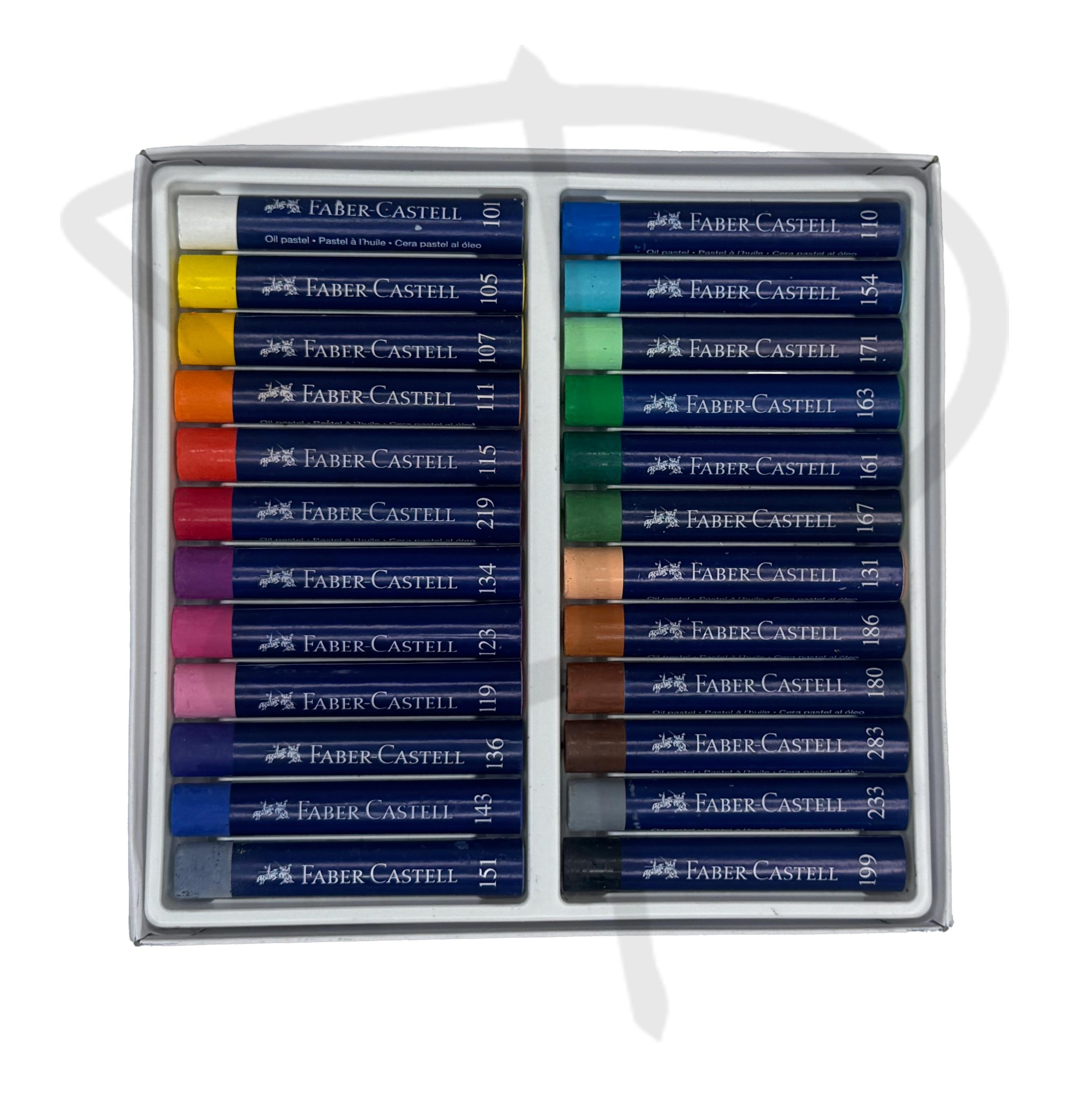 Oleos Pastel - Faber Castell - 24 unidades - Imagen 2