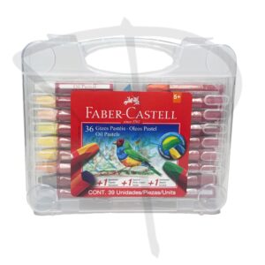 Oleos Pastel - Faber Castell - 36 unidades + accesorios