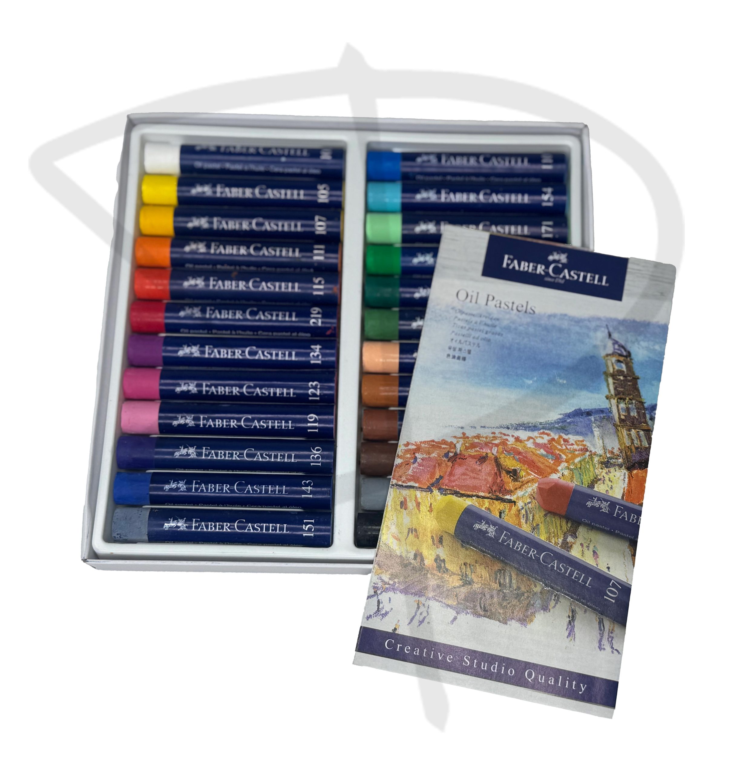 Oleos Pastel - Faber Castell - 24 unidades - Imagen 3