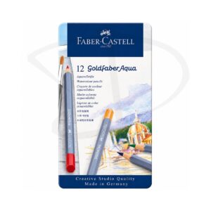 Colores acuarelables - Faber Castell Goldfaber Aqua - 12 unidades