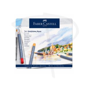 Colores acuarelables – Faber Castell Goldfaber Aqua  – 24 colores