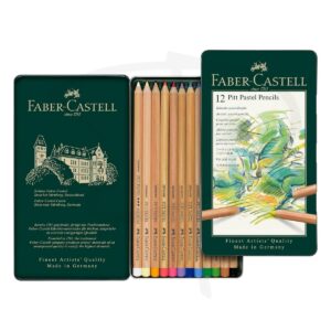 Alternative view of Colores Pitt Pastel - Faber Castell - 12 unidades