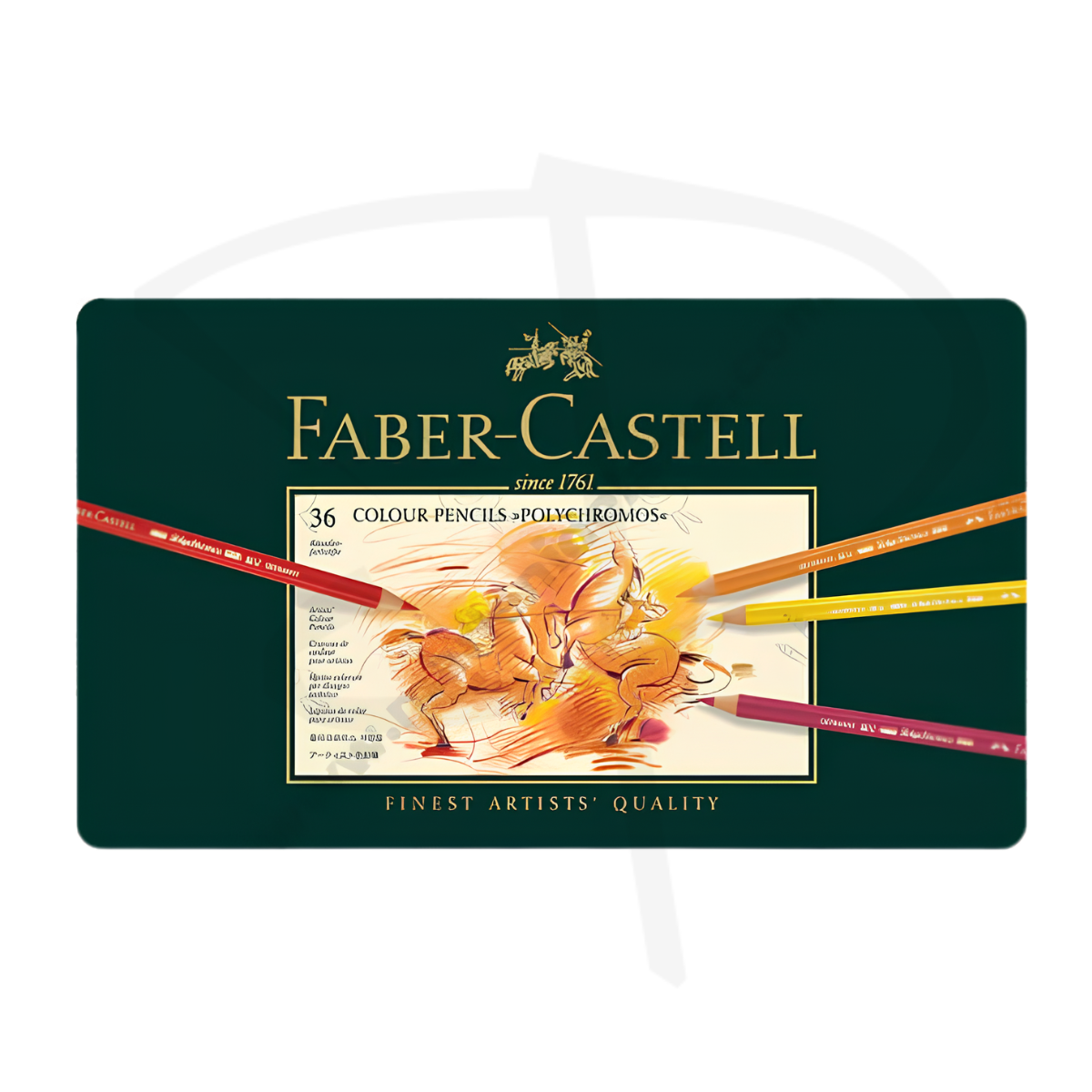 Tizas pastel - Faber Castell Polychromos - 36 unidades
