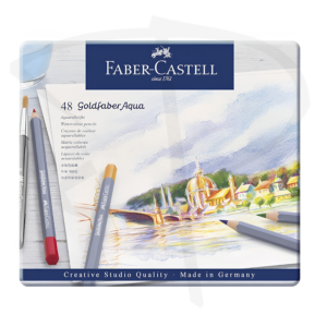 Colores acuarelables –  Faber Castell Goldfaber Aqua – 48 unidades