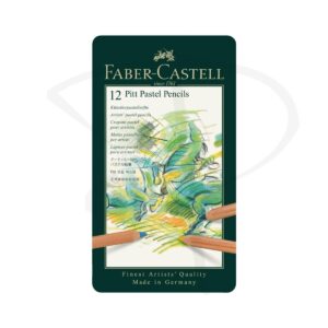 Colores Pitt Pastel - Faber Castell - 12 unidades