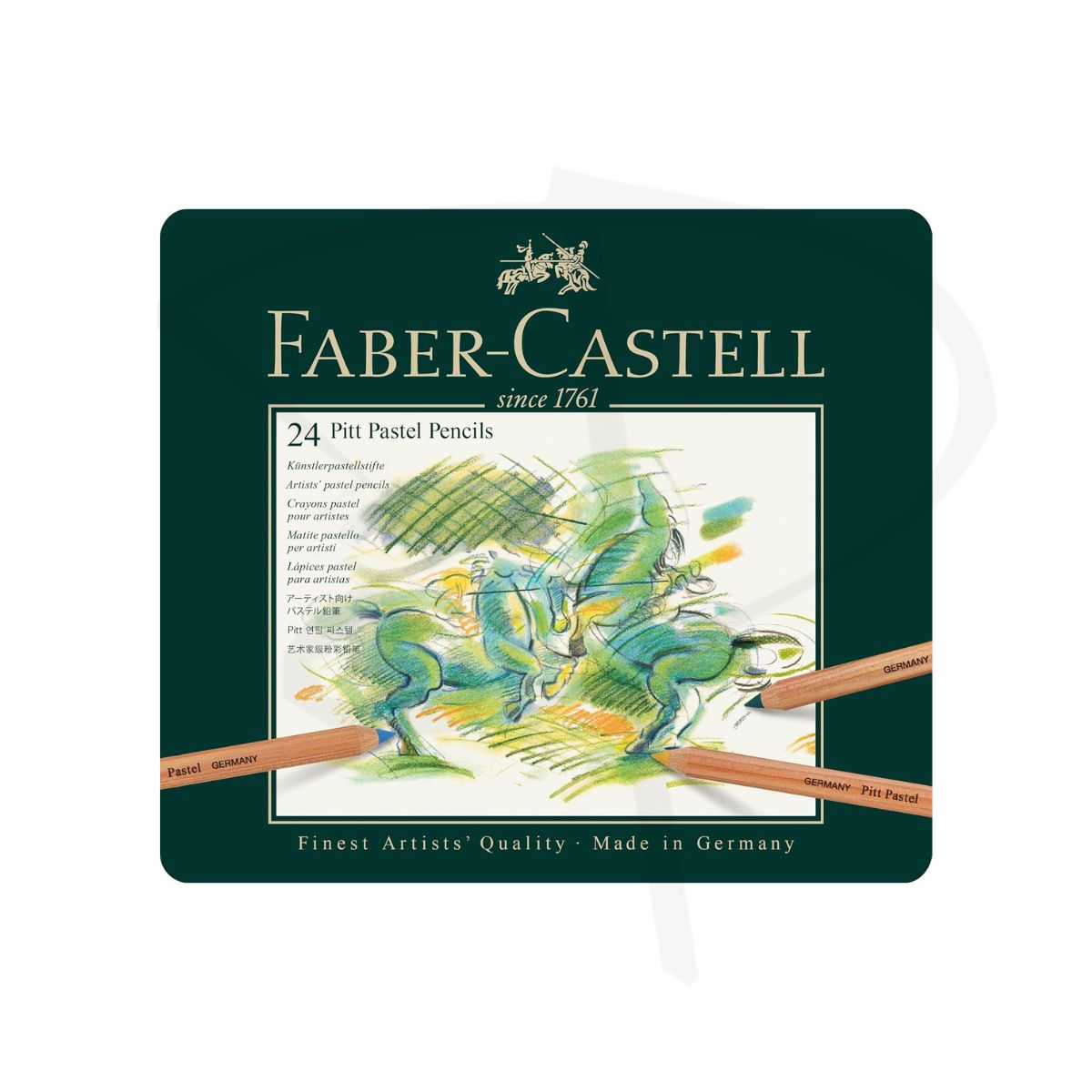 Colores Pitt Pastel – Faber Castell – 24 unidades