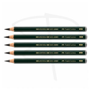 Lapiz de grafito - Faber Castell 9000 Jumbo - Unidad