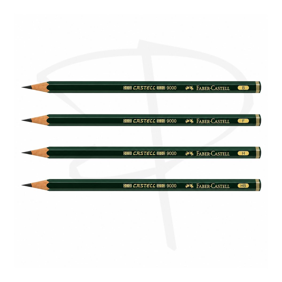 Lapiz de grafito – Faber Castell 9000 - Unidad