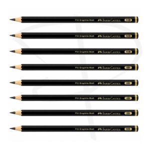 Lapiz de grafito mate - Faber Castell Pitt Graphite Matt - Unidad