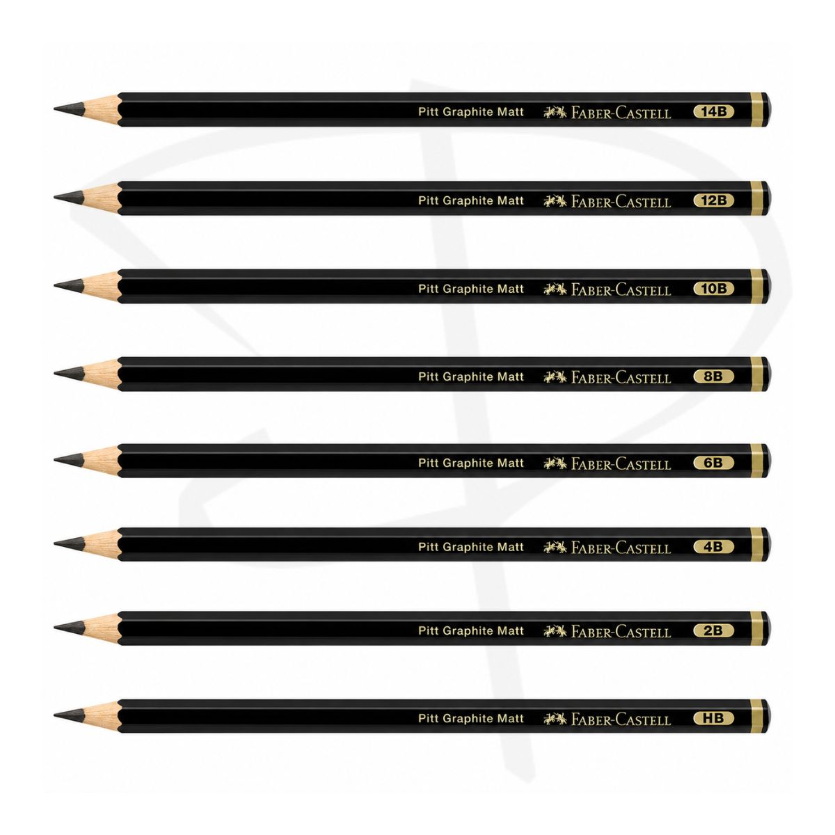 Lapiz de grafito mate - Faber Castell Pitt Graphite Matt - Unidad