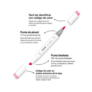 Alternative view of Plumones a base de alcohol – Ohuhu Honolulu – 320 unidades