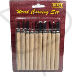 Set de gubias – Wood Carving Set - 10 unidades