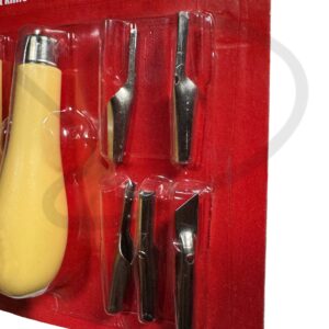 Alternative view of Set de gubias intercambiables - Linomesser – 5 unidades