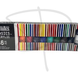 Pinturas acrilicas - Liquitex Basics Acrylic - 36 unidades, 22 ml