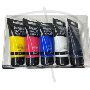 Alternative view of Pinturas Acrilicas - Liquitex Basics Acrylic – 5 unidades, 75 ml