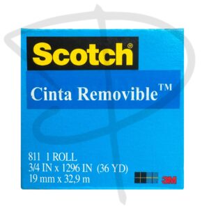 Cinta Removible Scotch 811 – 3M