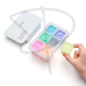 Set gouache glow in the dark - HIMI / Miya - 6 unidades