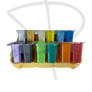 Alternative view of Set Gouache Metalico - HIMI - 12 unidades, 12 ml