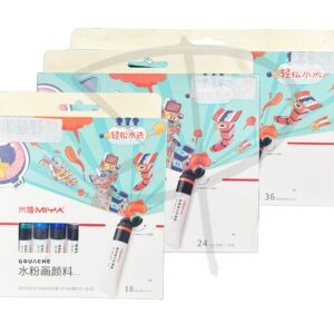 Set de Gouache MIYA – 12 ml por tubo