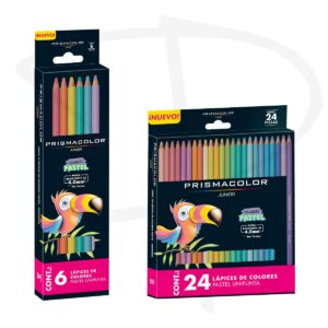 Colores tonos pastel - Prismacolor Junior
