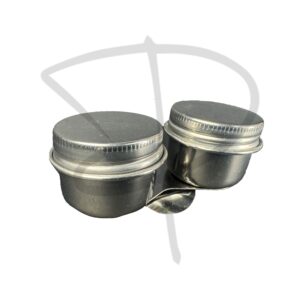 Aceitero Metálico Doble con Clip