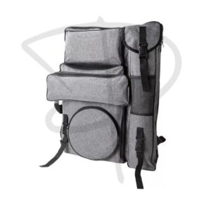 Mochila con multibolsillos para artistas