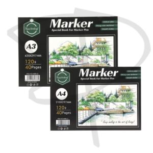 Block para marcadores – Keep Smiling Marker book - 120 g