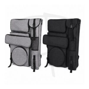 Mochila con multibolsillos para artistas