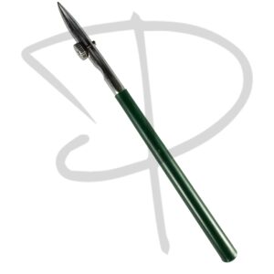 Afilador con Mango Verde (Estilo compas)