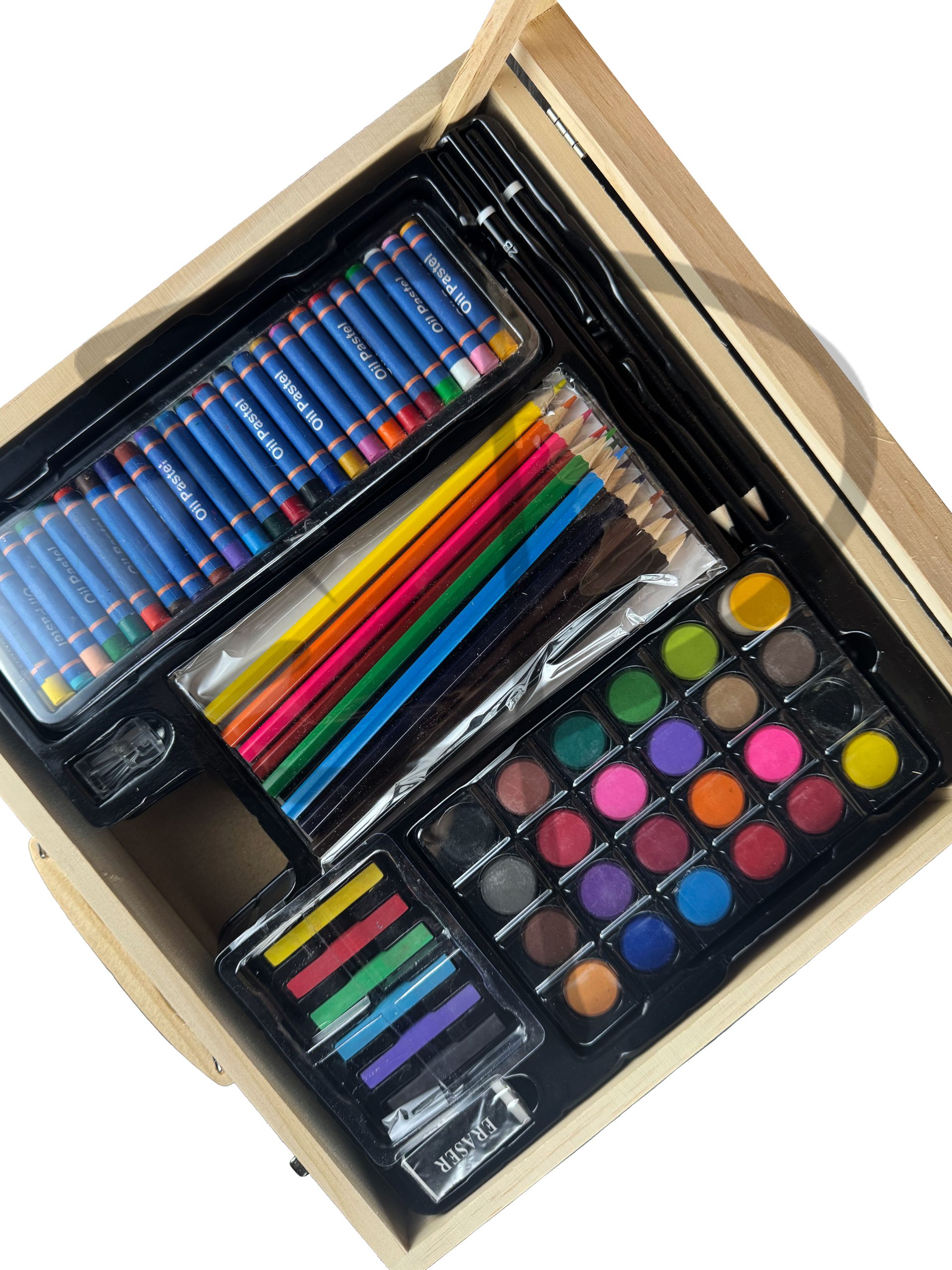 Kit de dibujo y color con caballete - Painting Easel Set - Imagen 3