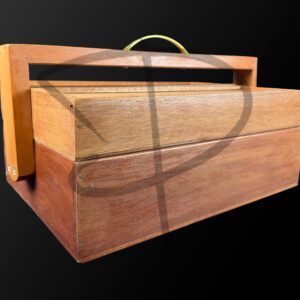 Organizador amplio de madera