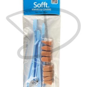 Sofft Knives & Covers - Set de Cuchillas y Esponjas