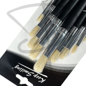 Alternative view of Set de Pinceles Stencil - Keep Smiling – 9 unidades