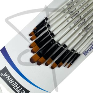 Alternative view of Set de Pinceles lengua de gato -  ETHERNA - 12 unidades