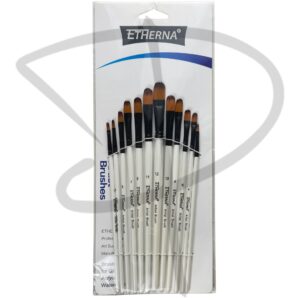 Set de Pinceles lengua de gato -  ETHERNA - 12 unidades